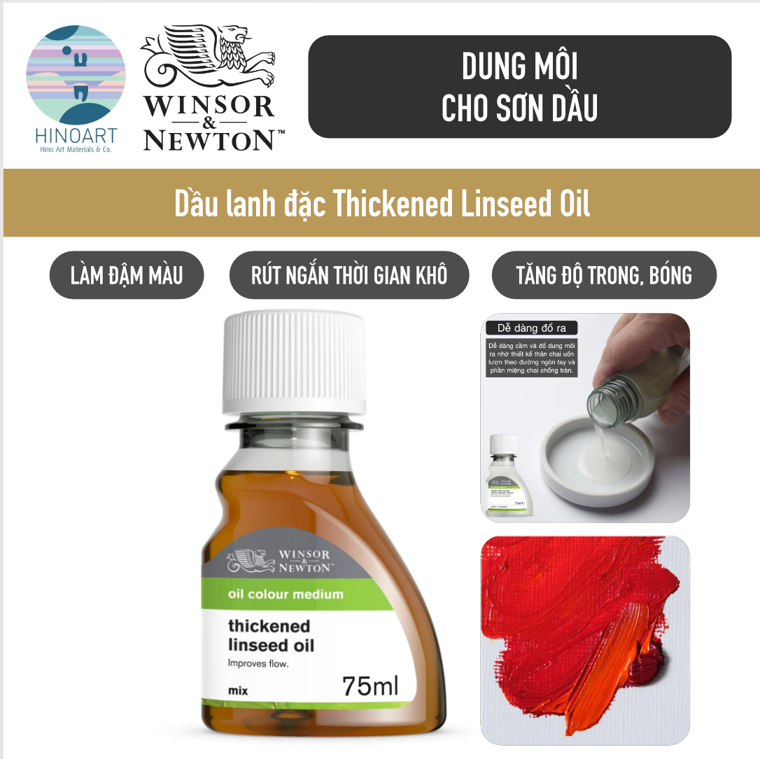 Dầu lanh đặc W&N 75ml
