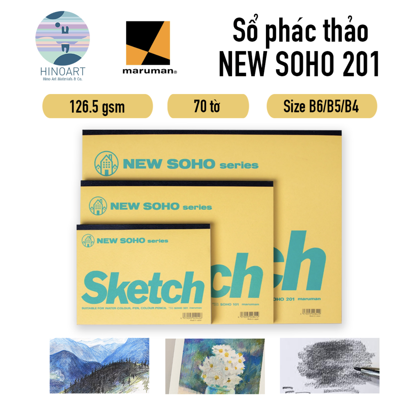 Maruman New Soho sketchbook