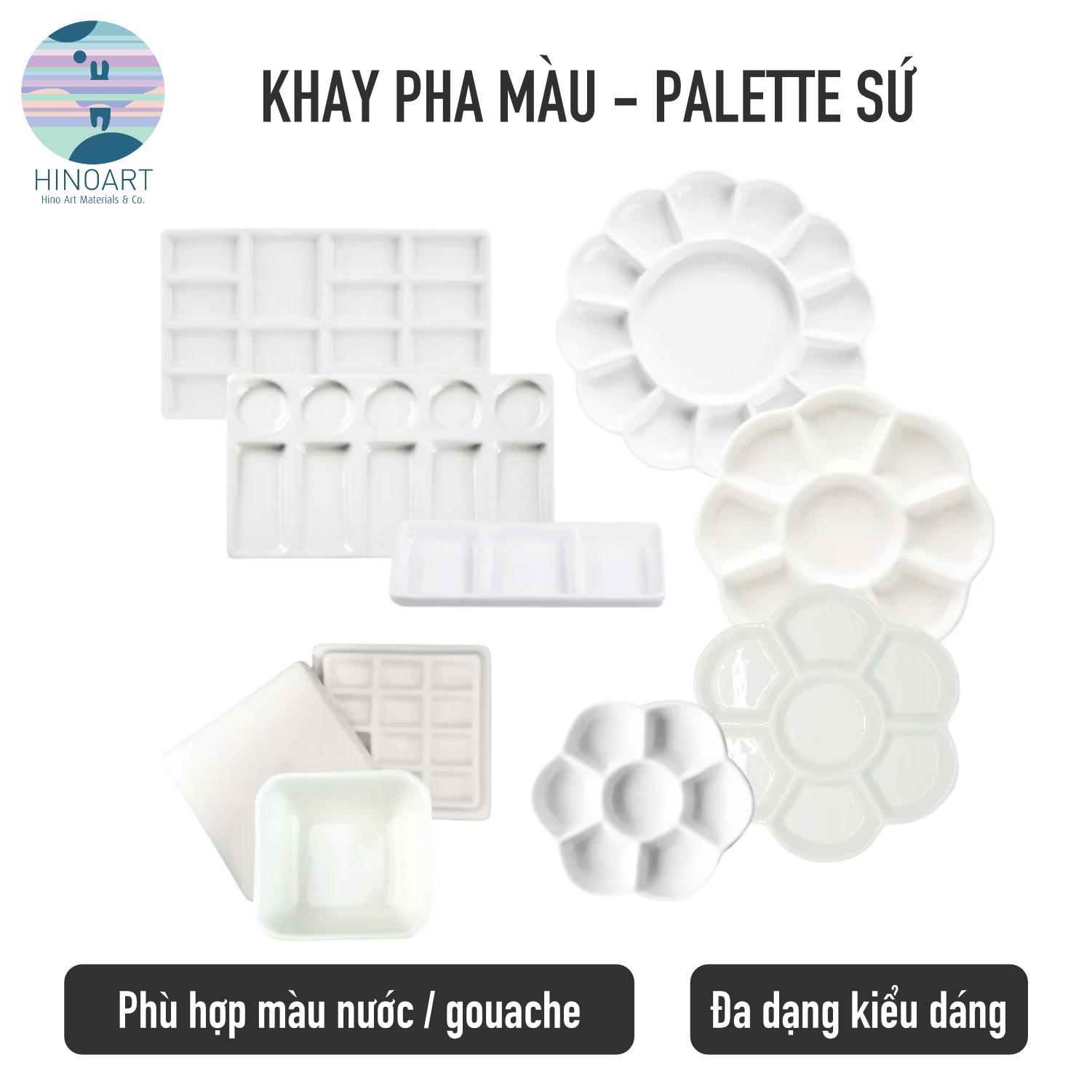 Palette sứ