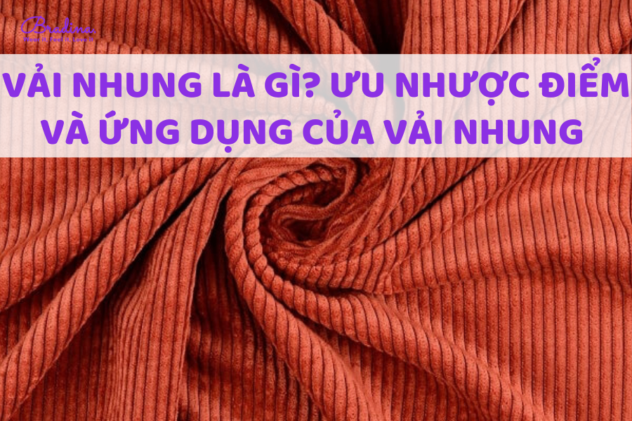 Vải nhung là gì? Ưu nhược điểm và ứng dụng của vải nhung