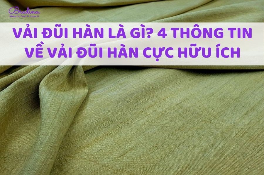 Vải đũi Hàn là gì? 4 thông tin về vải đũi Hàn cực hữu ích