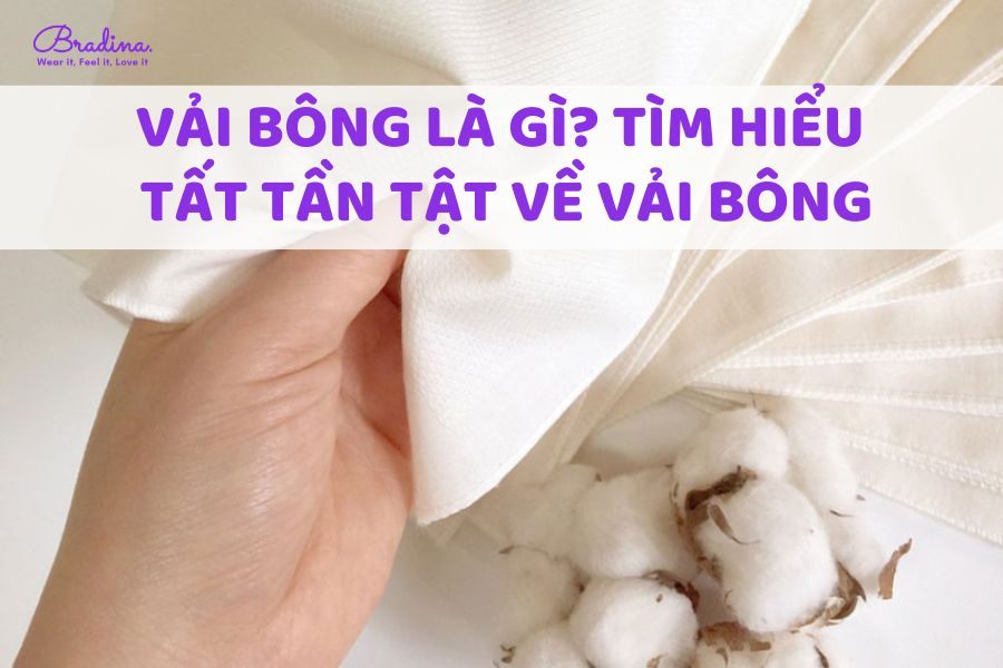 Vải bông là gì? Tìm hiểu tất tần tật về vải bông