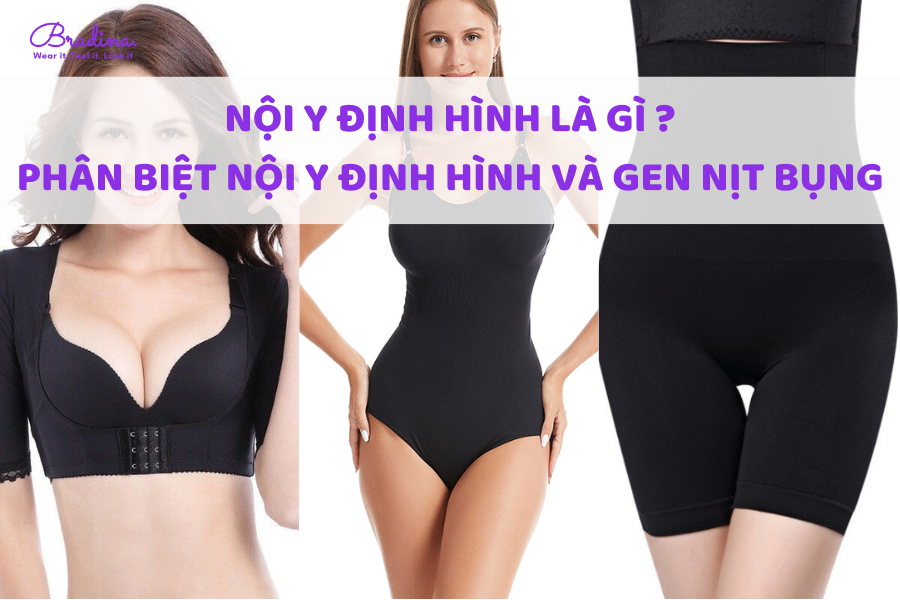 Nội y định hình là gì? Phân biệt giữa nội y định hình và gen nịt bụng