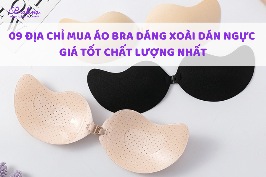 09 địa chỉ mua áo bra dáng xoài dán ngực giá tốt chất lượng