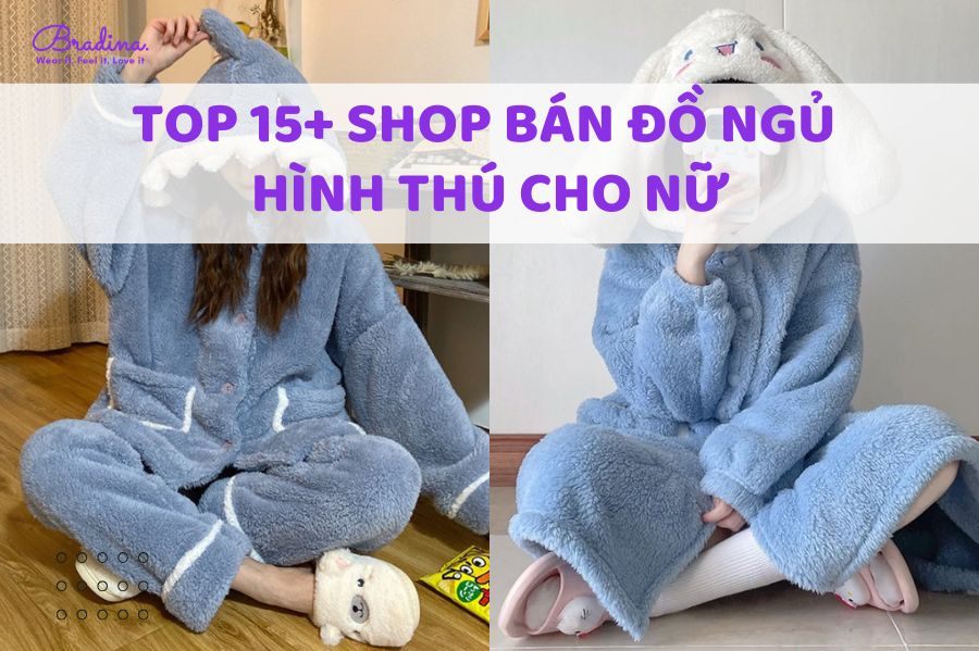 Top 15+ shop bán đồ ngủ hình thú cho nữ