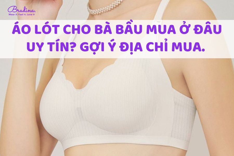 Áo lót cho bà bầu mua ở đâu uy tín? Gợi ý địa chỉ mua.