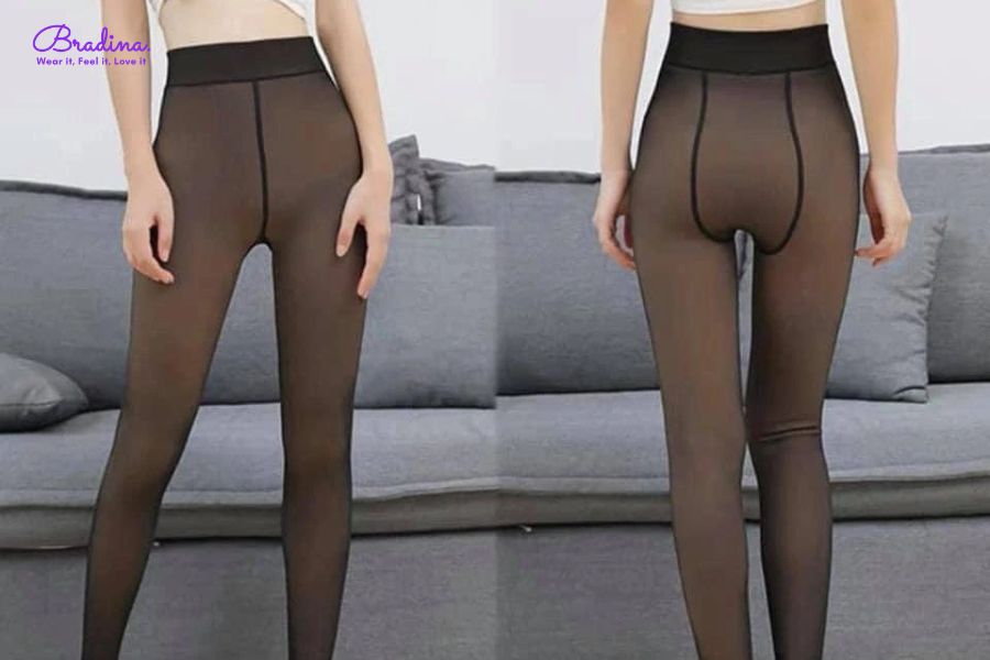 Quần tất 3d mang lại vóc dáng thon gọn