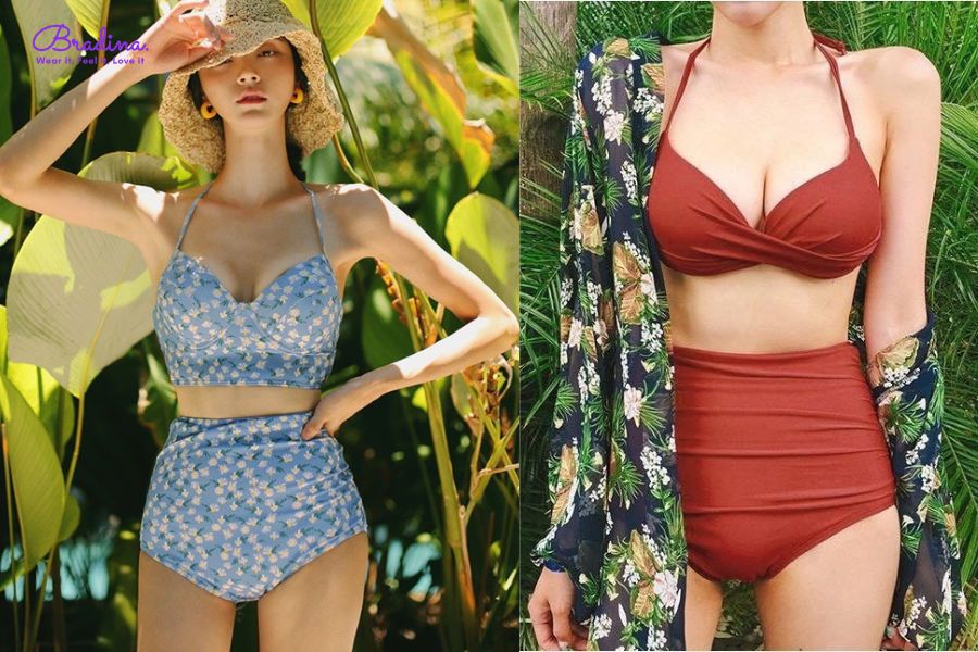 Ưu điểm nổi bật của mẫu bikini cạp cao