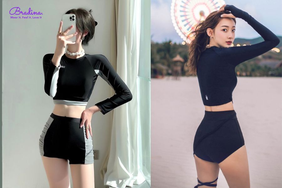 Đồ bơi dáng Croptop