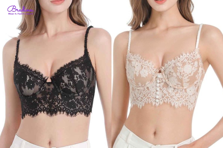 Chọn áo bralette có gọng phù hợp với trang phục và phong cách cá nhân của chị em