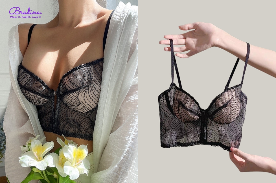 Bralette có gọng là sự lựa chọn tuyệt vời cho những chị em cần sự hỗ trợ và định hình vòng 1 nhưng vẫn muốn duy trì vẻ thời trang và thoải mái