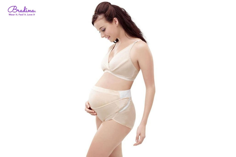 Bralette cho bà bầu với ưu điểm mềm, mát, không gọng và có nút gài để. bà bầu dễ điều chỉnh