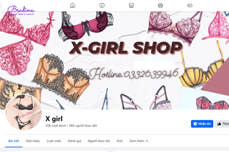 Địa chỉ bán Bralette Đà Nẵng - X girl shop