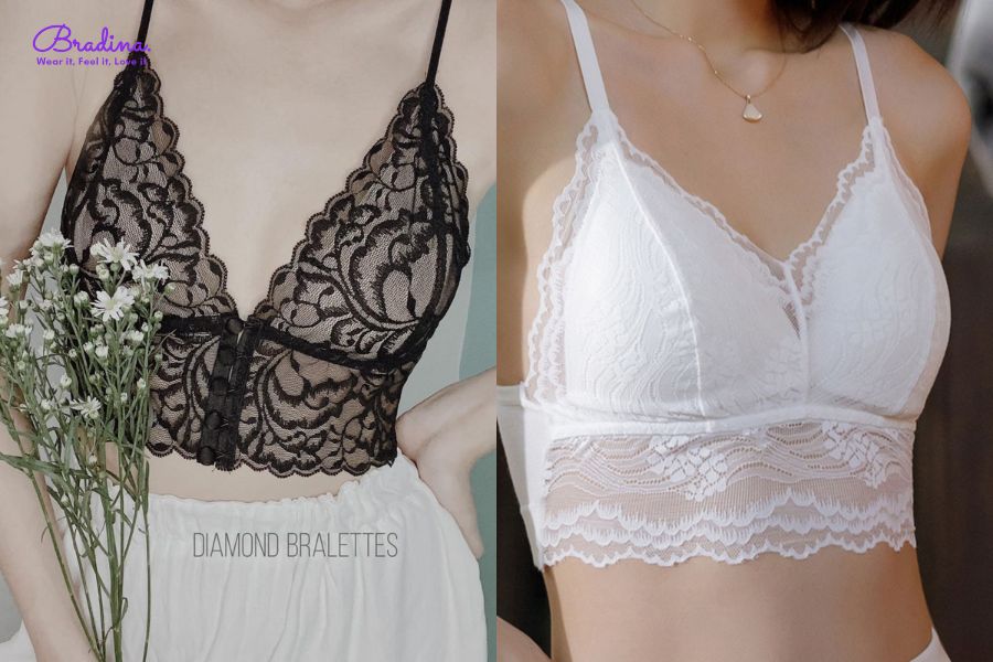 Chọn bralette ren cần lưu ý về kiểu dáng