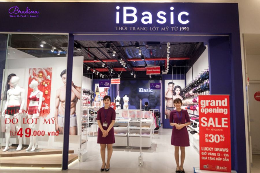 Shop đồ lót nữ Cầu Giấy Hà Nội - iBasic