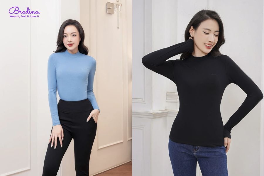 Áo giữ nhiệt cotton mang lại cảm giác thoải mái khi mặc