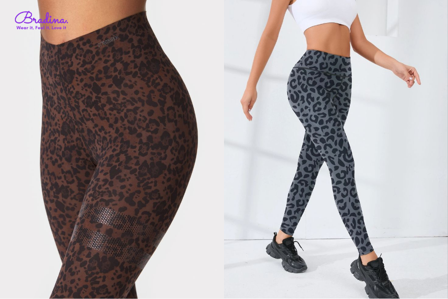 Quần legging da (Leather legging/Faux leather legging)