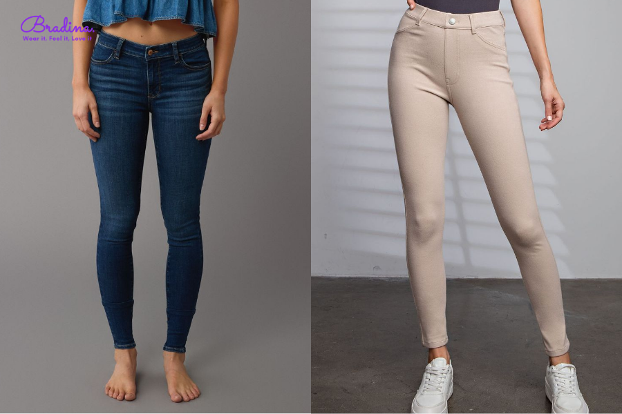Quần legging giả jeans (Jegging)