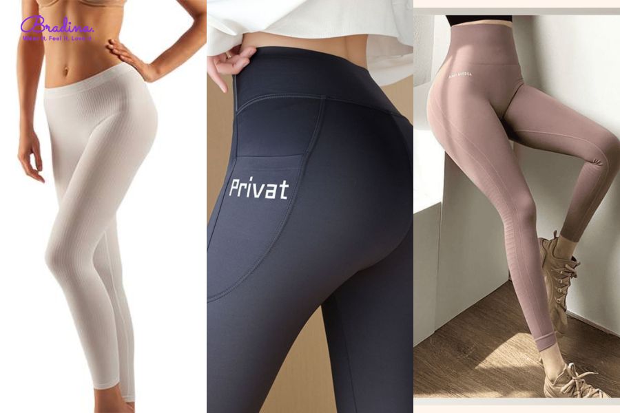 Chọn quần legging nũ đúng size theo dáng người