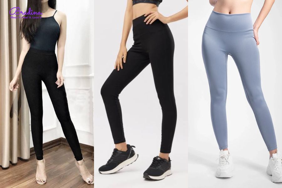 Chọn quần legging nũ đúng size sẽ giúp tôn dáng