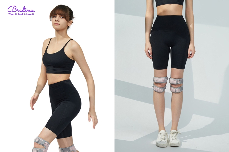 Quần legging dáng lửng Bradina nữ