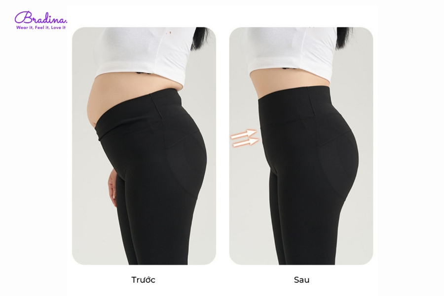 Mua quần legging tập gym nữ chất lượng, giá tốt tại Bradina