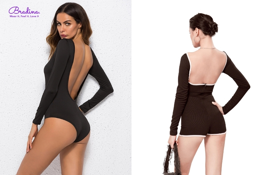 Jumpsuit hở lưng mang đến sự quyến rũ và khác biệt cho chuyến đi biển