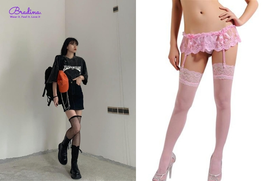 Quần tất vớ rời linh hoạt, tiện lợi