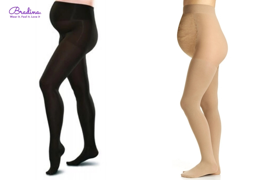 Quần tất bà bầu mùa đông êm ái, nâng đỡ bụng