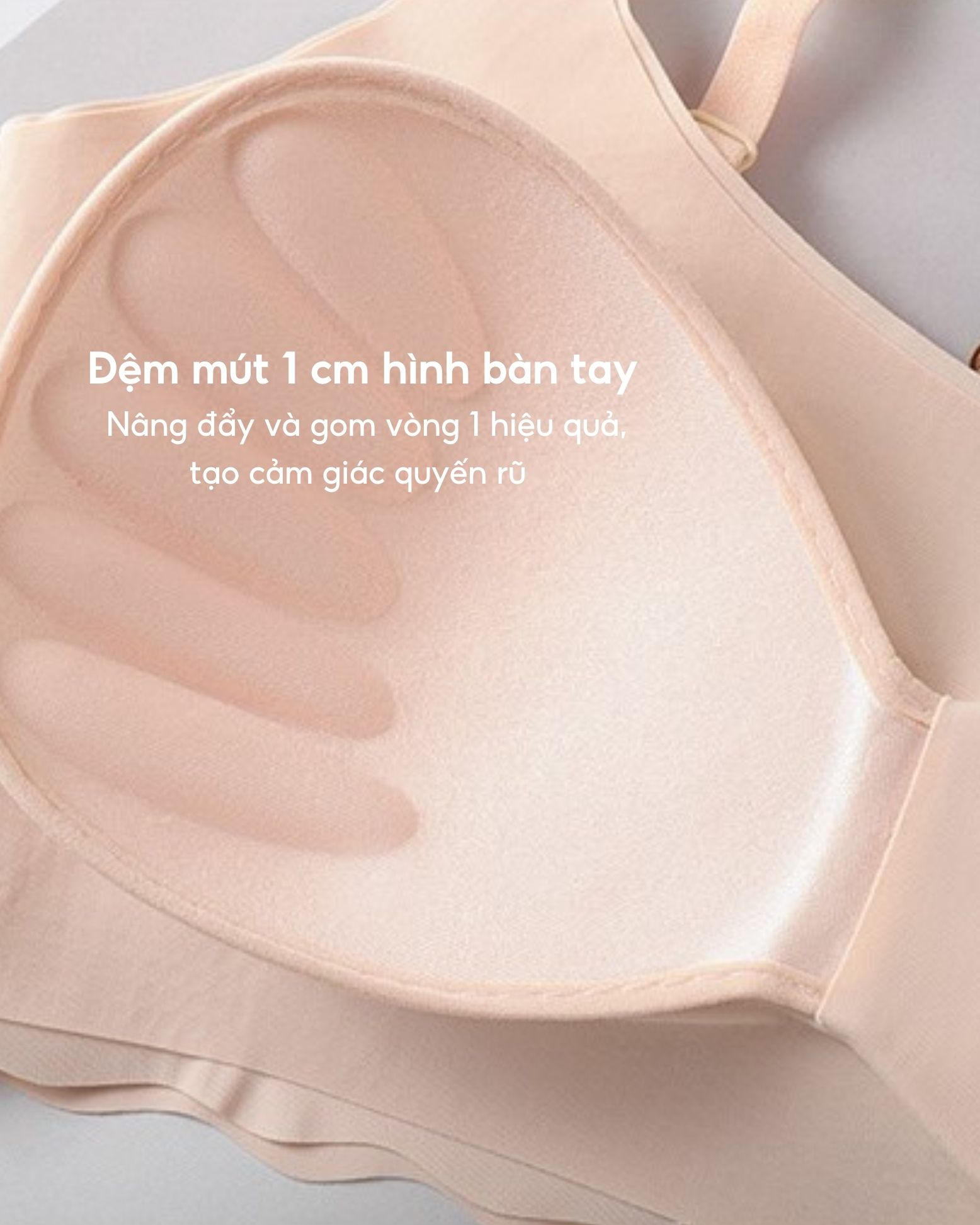 Áo bra su học sinh Bradina Seamless không mắc cài, thoải mái, mát mịn ALKG27