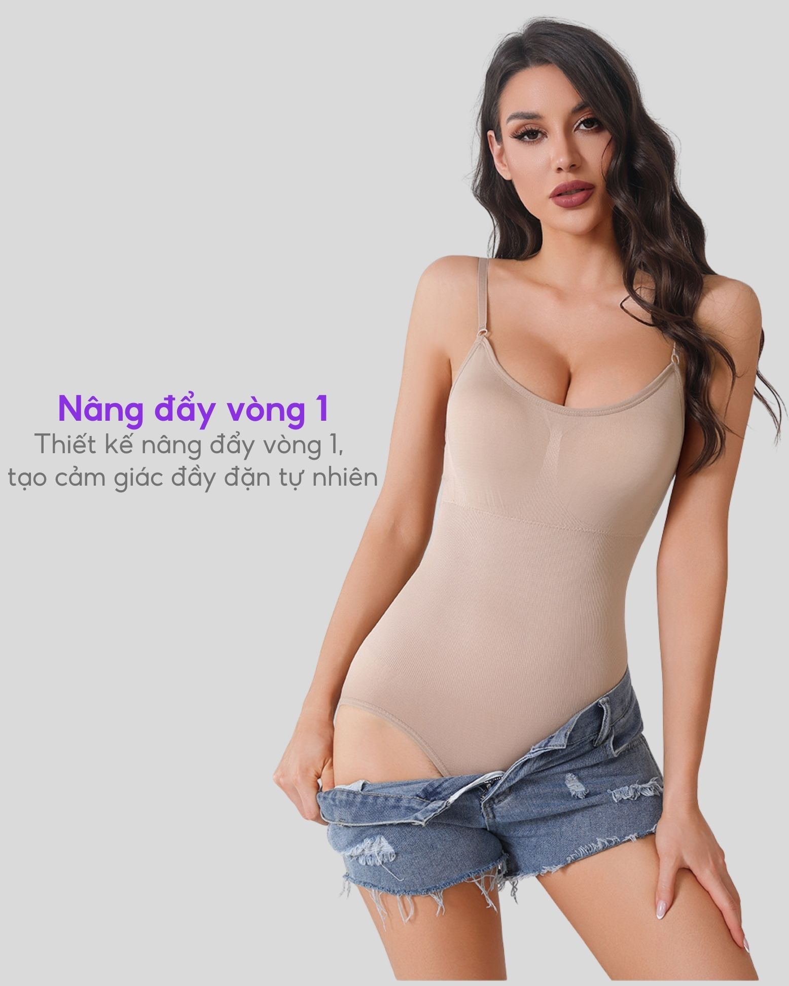 Đồ lót định hình bodysuit Bradina Basic Shapewear SW6