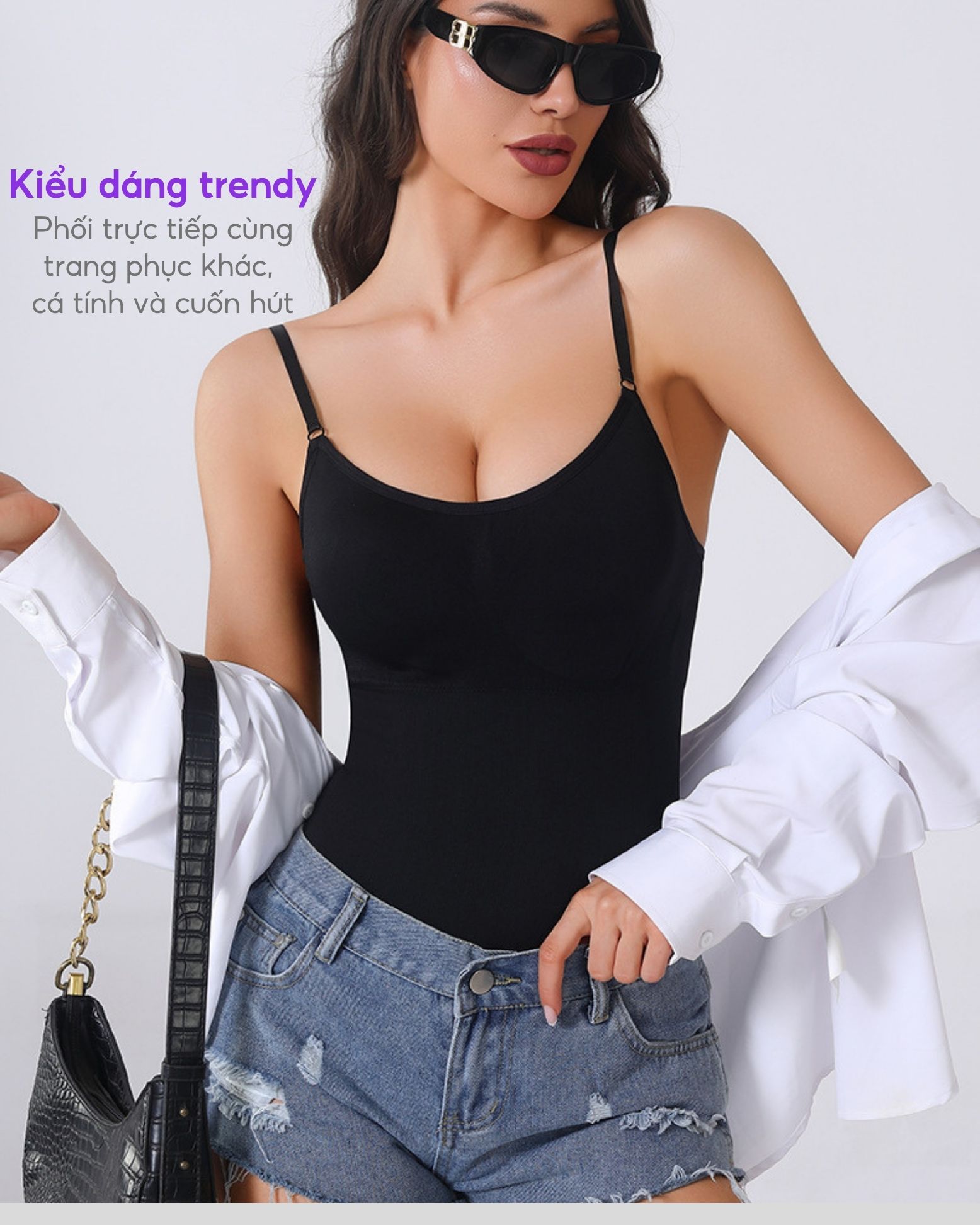 Đồ lót định hình bodysuit Bradina Basic Shapewear SW6