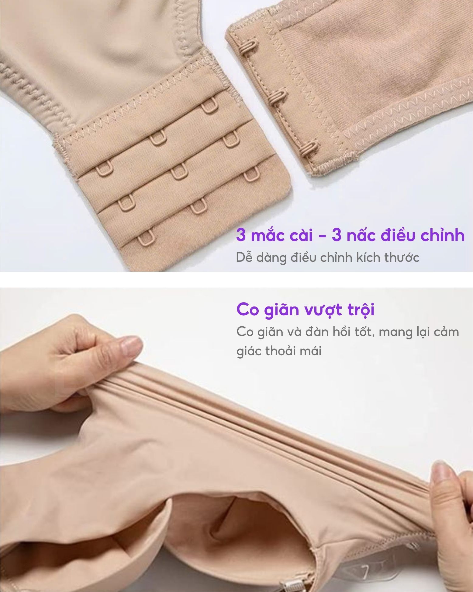 Đồ lót định hình bodysuit Bradina Plunge Shapewear hở lưng chữ V sâu hở lưng SW4