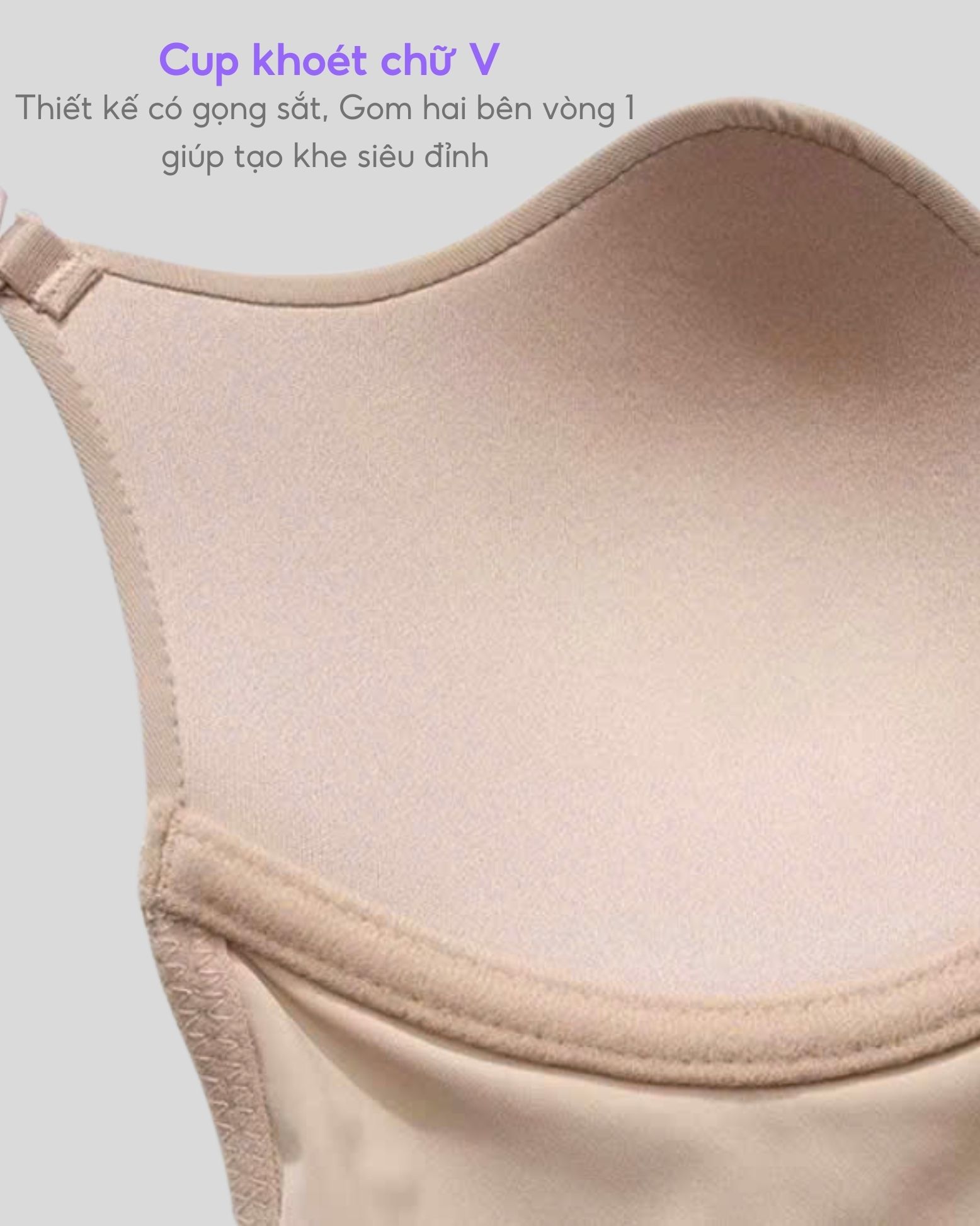 Đồ lót định hình bodysuit Bradina Plunge Shapewear hở lưng chữ V sâu hở lưng SW4