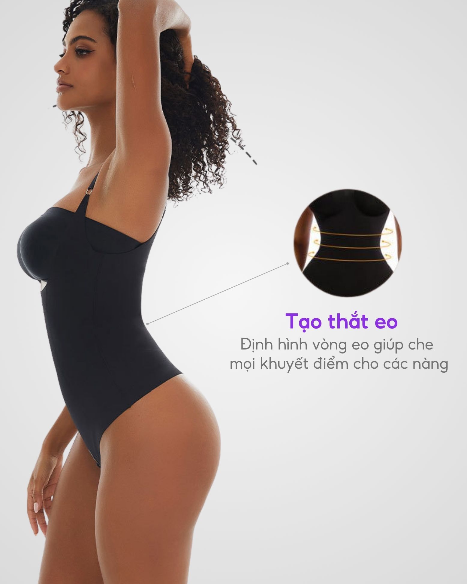Đồ lót định hình bodysuit Bradina Shapewear SW1
