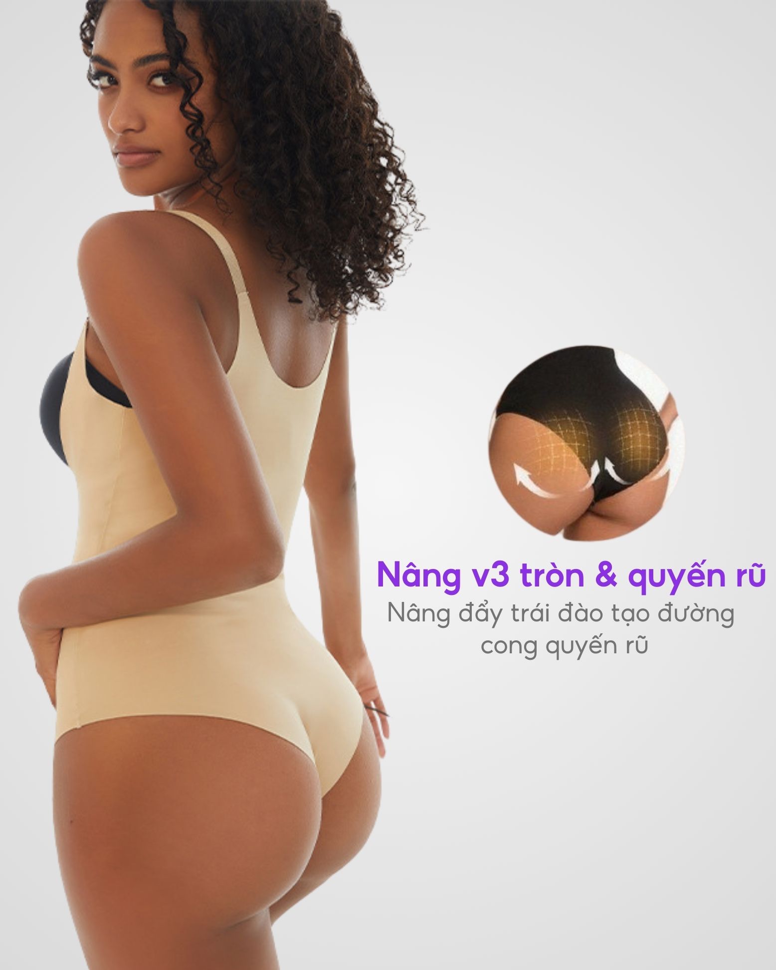 Đồ lót định hình bodysuit Bradina Shapewear SW1