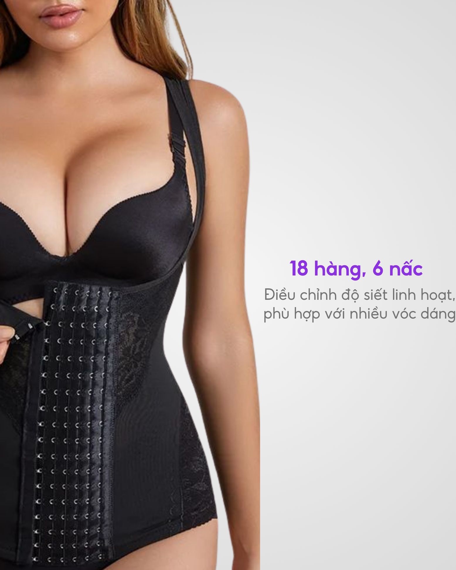 Đồ lót định hình bodysuit Bradina Shapewear SW3