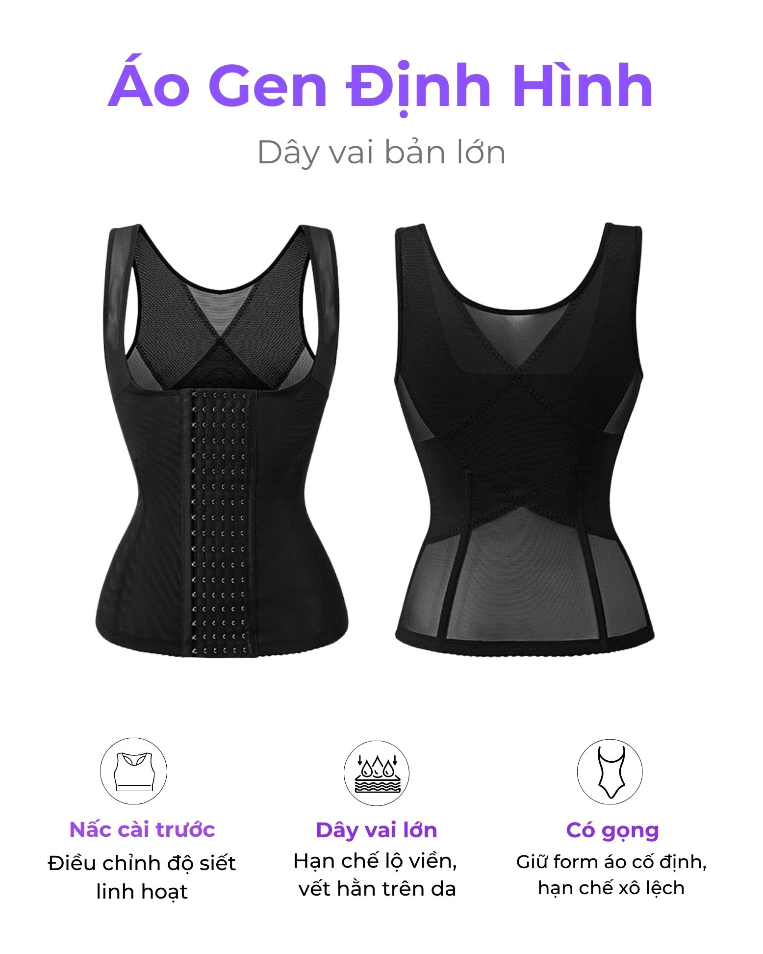 Đồ lót định hình bodysuit Bradina Shapewear SW3