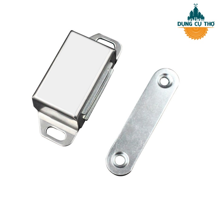 CHỐT CỬA TỦ GẮN NAM CHÂM INOX