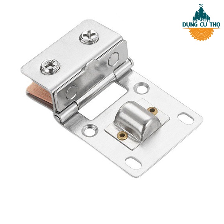 Bản Lề Kính Inox Chốt Bi Cao Cấp | Phụ Kiện Cửa Kính Chống Gỉ, Bền Bỉ