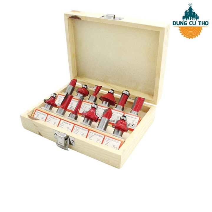 Bộ 12 Mũi Soi Gỗ Công Cụ Đáng Tin Cậy Cho Nghề Mộc