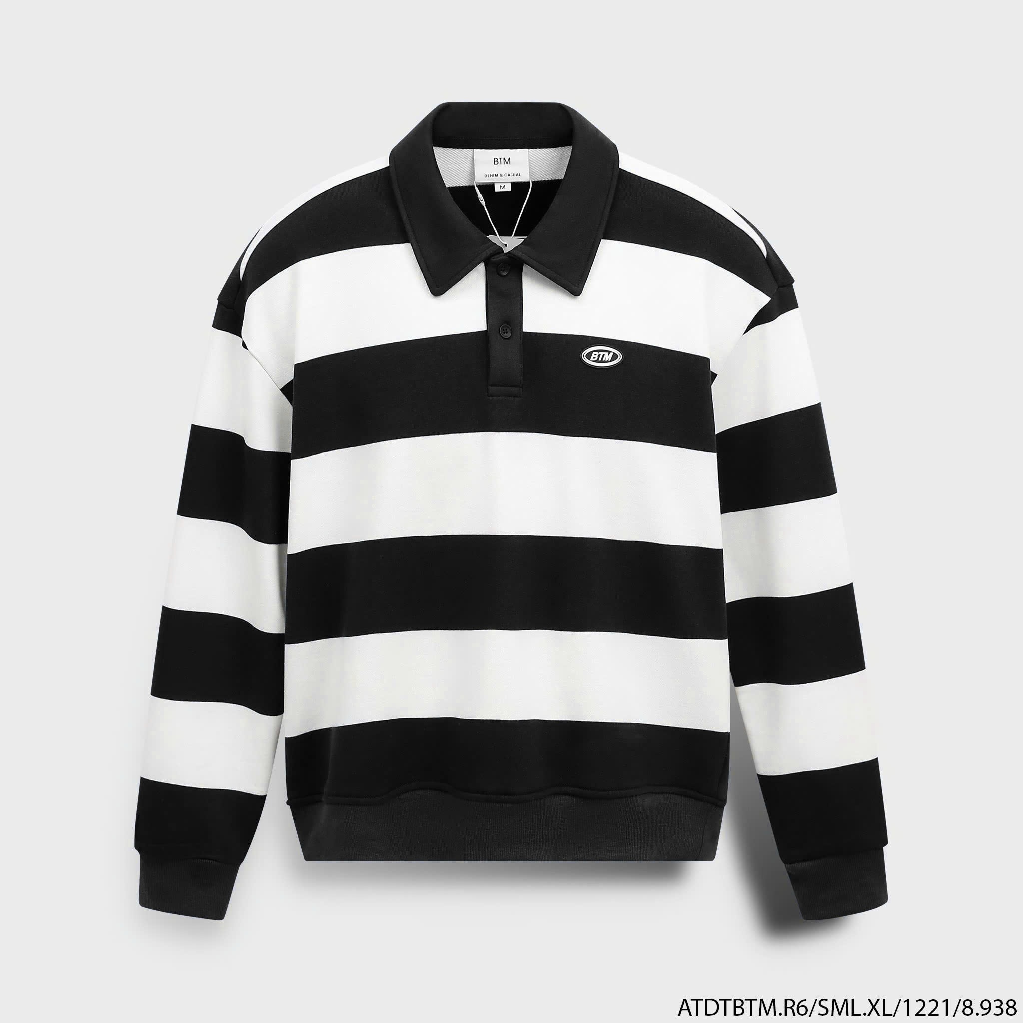 ÁO NỈ DÀI TAY BTM TIMELESS REGULARFIT