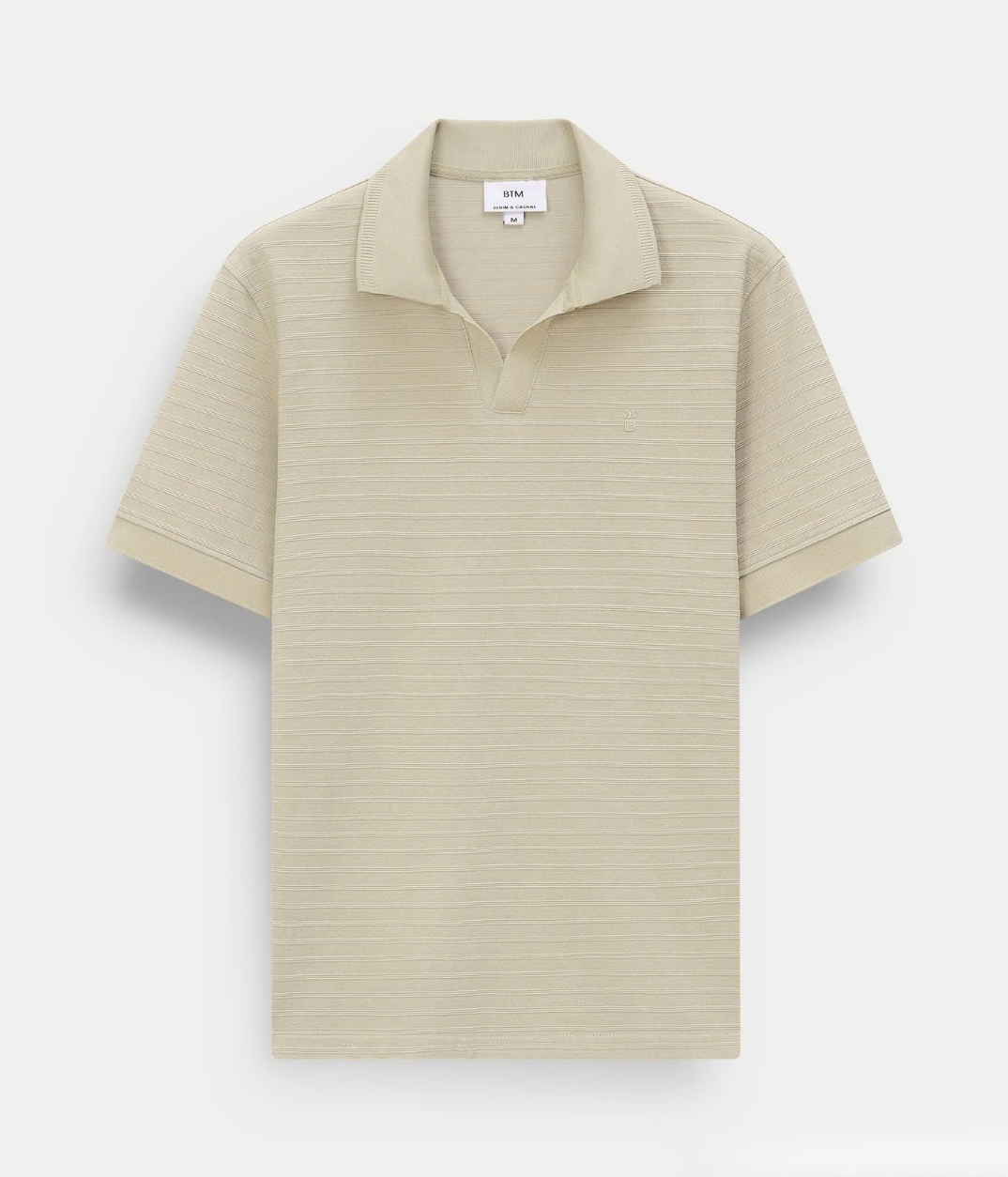 ÁO POLO CỘC TAY NAM BTM TEXTURE FORM REGUALR 10104