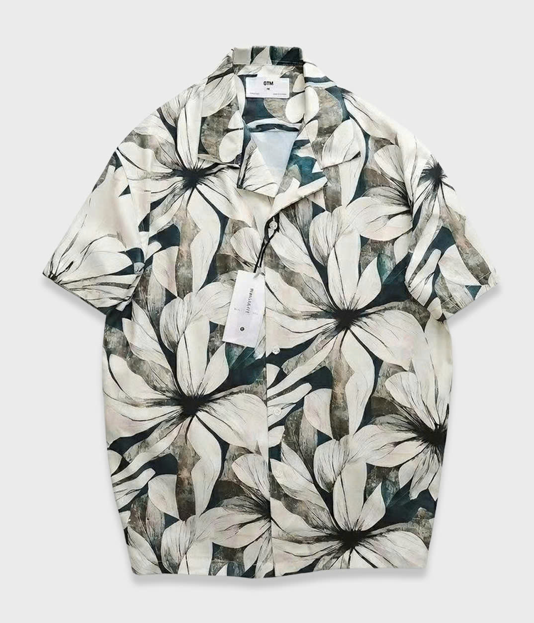 ÁO SƠ MI CỘC TAY BTM PATTERN REGULARFIT 10003