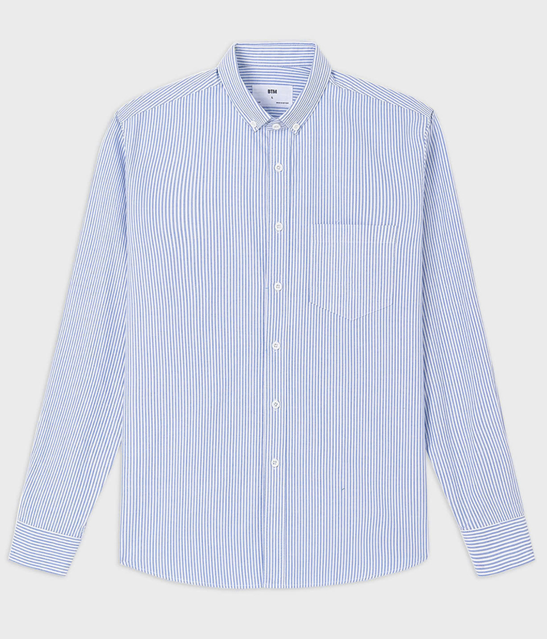 ÁO SƠ MI DÀI TAY BTM DEFINITION STRIPED REGULAR FIT 10071