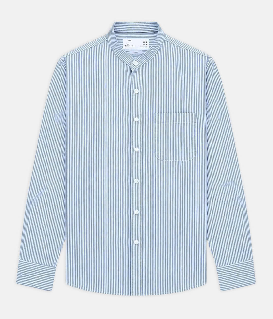 ÁO SƠ MI DÀI TAY BTM MANDARIN SLIMFIT 10107