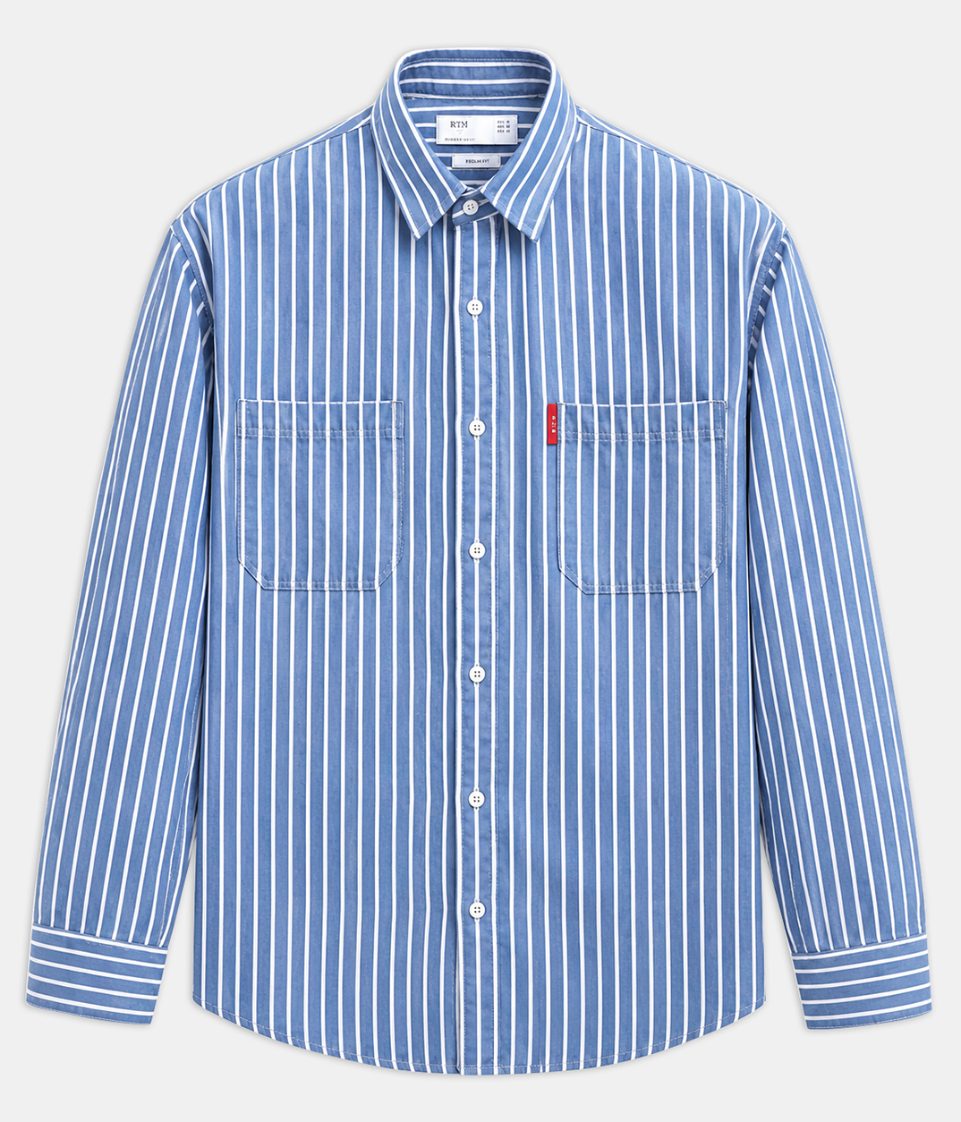 ÁO SƠ MI DÀI TAY BTM SKYLINE STRIPE REGULARFIT 10006