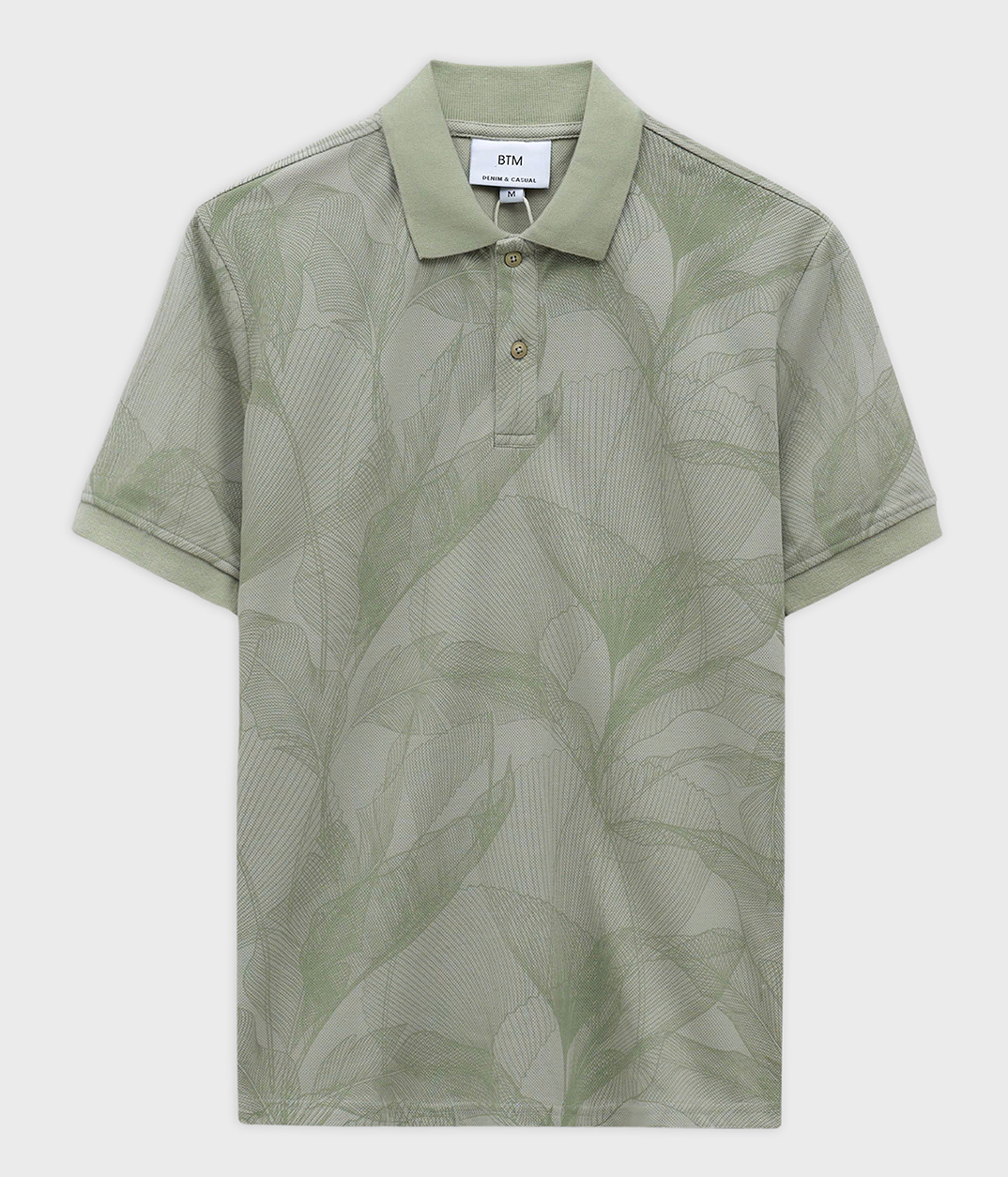 Áo Polo Cộc Tay BTM Tropical Regularfit