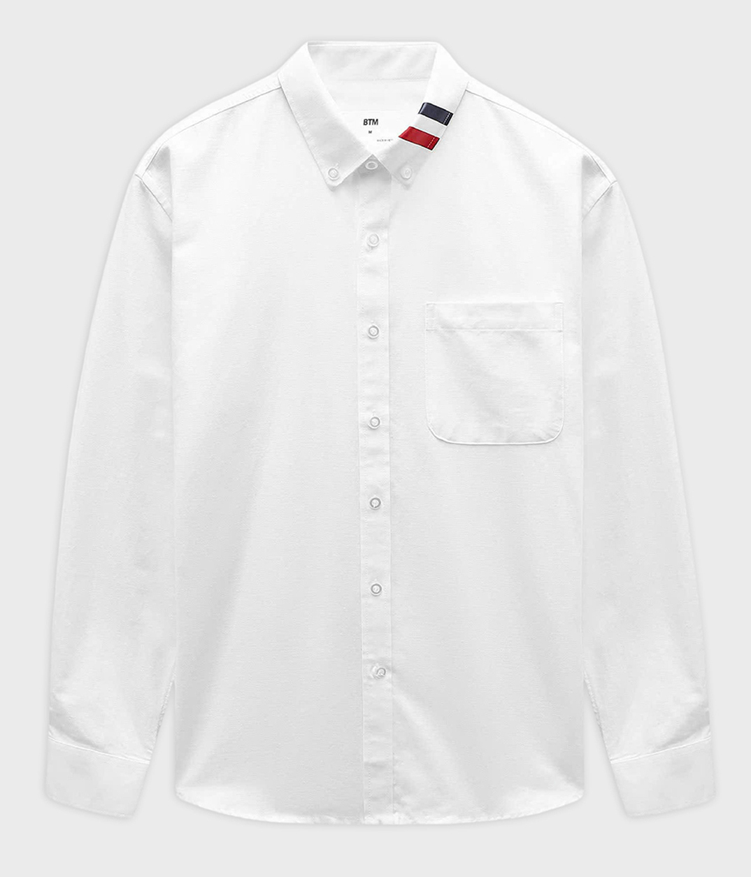 Áo Sơ Mi Dài Tay BTM Contrast Collar Slimfit