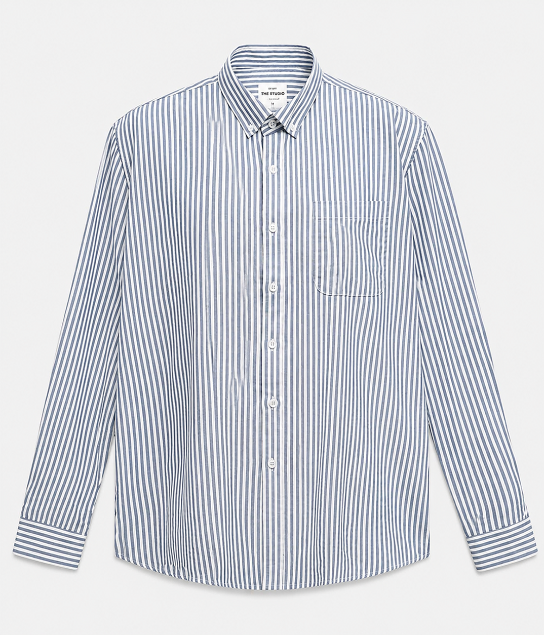Áo Sơ Mi Dài Tay BTM Detail Striped Regularfit